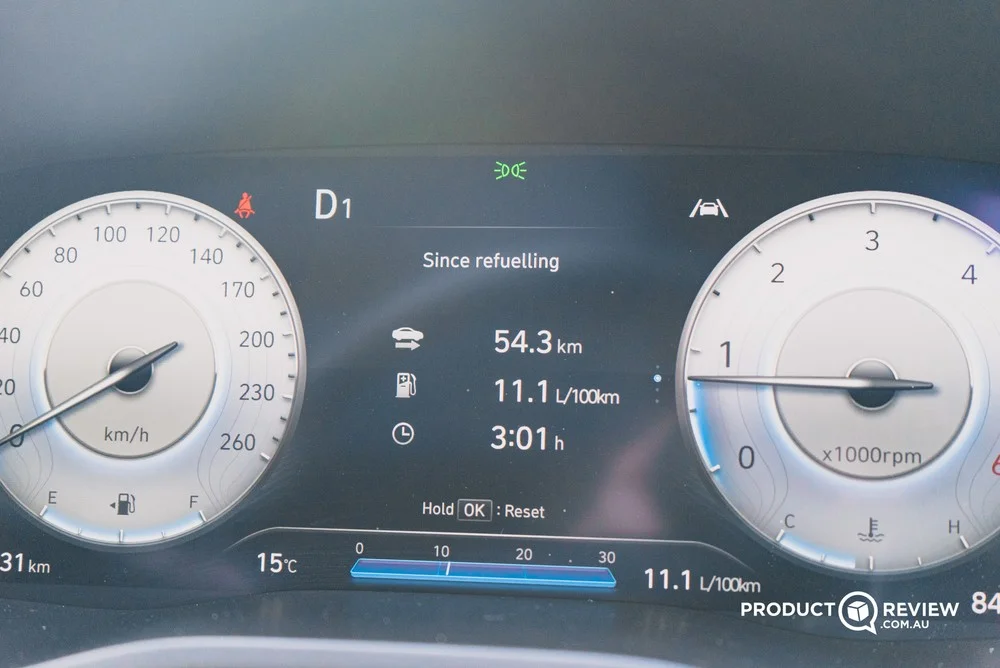 Santa Fe fuel consumption
