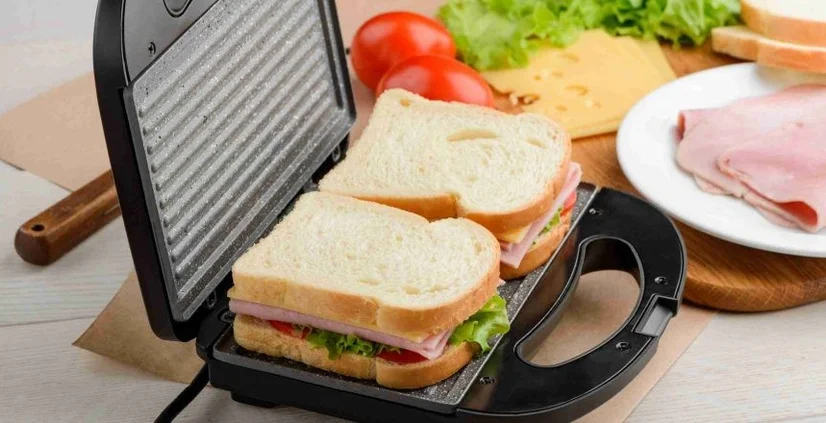 Breakfast Sandwich maker linked here:  Single , Sandwich  Maker