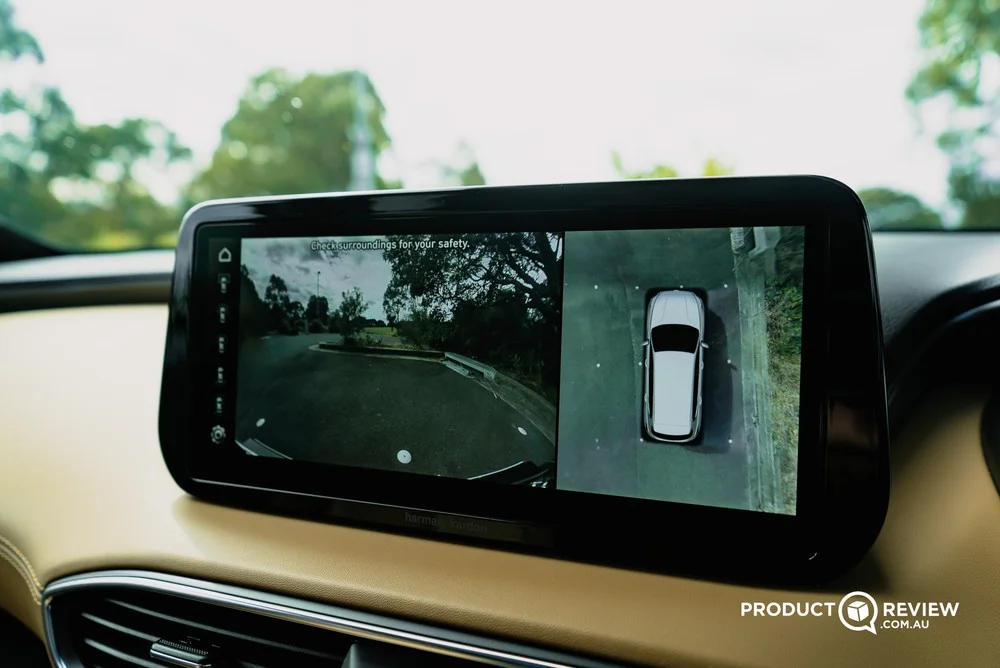 Santa Fe 360 degree parking camera