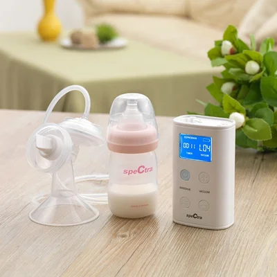 An electric breast pump