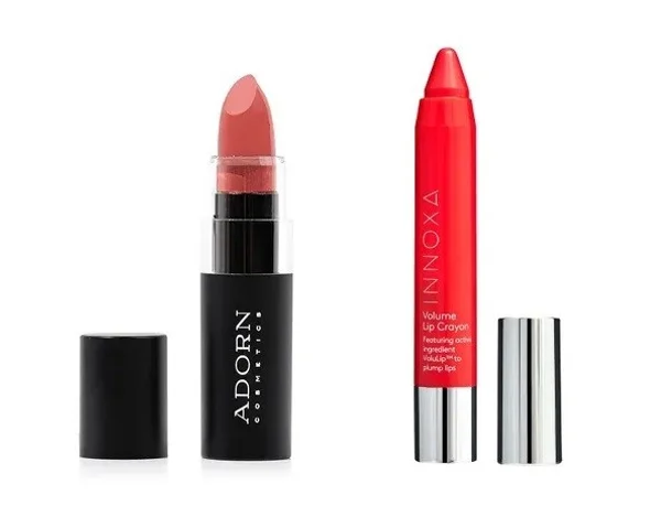 Two cruelty-free lipsticks side by side