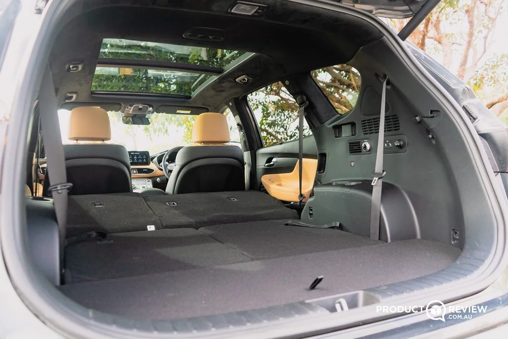 Santa Fe boot space