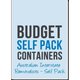 Budget Self Pack Containers