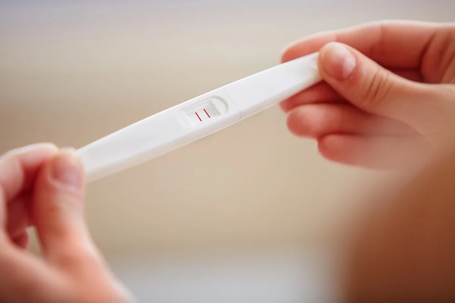 pregnancy test results