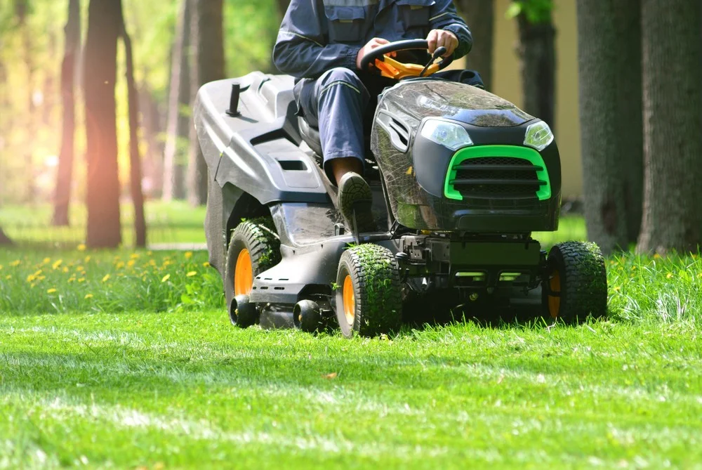 Rover ride deals on lawn mower