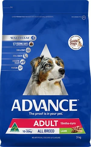 petbarn advance dog food