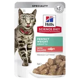 Hill's Science Diet Adult Perfect Weight with Salmon Wet Cat Food