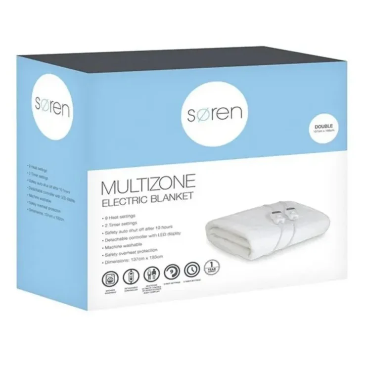 Soren Multizone Electric Fitted Blanket reviews