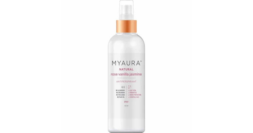 MyAura Organics Natural Antiperspirant Spray