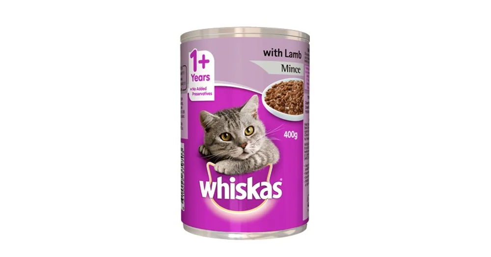 Whiskas Adult 1+ Years with Lamb Mince