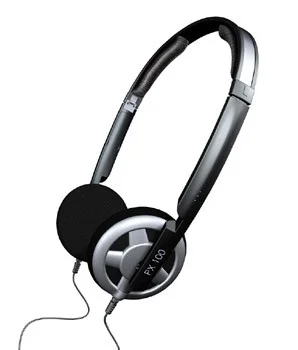 Sennheiser® PX100-II i 3.5mm pliable casque avec télécommande intelligente pour iOS, Noir
