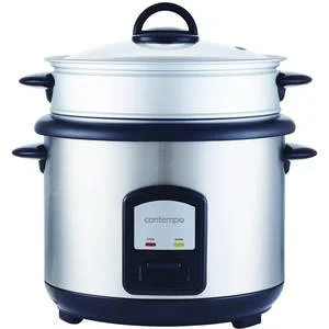 Contempo Rice Cooker with Steamer 10 Cups