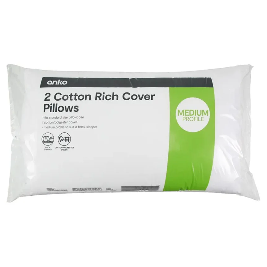 Kmart Anko Cotton Rich Cover Pillow reviews