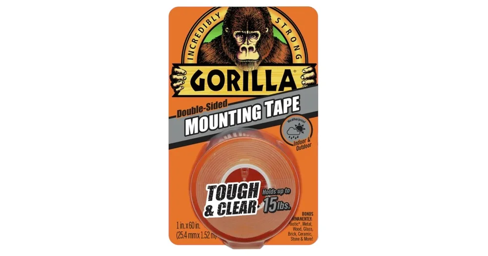 Gorilla Tough & Clear Mounting Tape reviews