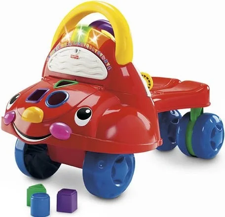 Fisher price laugh and learn store ride on