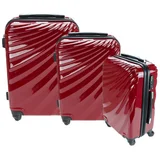 Orbis 3 Piece Deluxe UltraTough Spinner Luggage Set