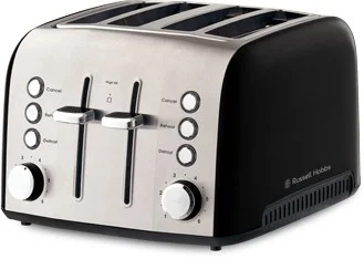 Russell Hobbs Heritage Vogue RHT54BLK (4 Slice, Black) ProductReview