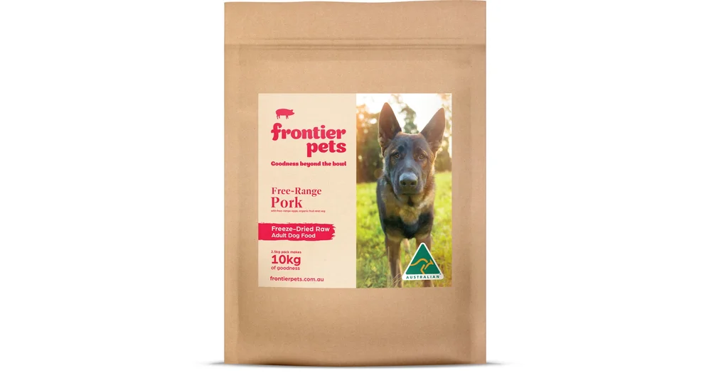 Frontier dog food review sale