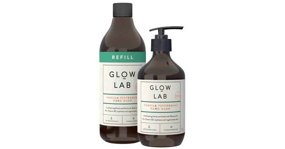 Glow Lab Hand Wash Vanilla and Peppermint reviews