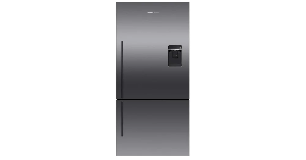 Fisher & Paykel ActiveSmart RF522BRDUB5 (Black, Right Door, Ice & Water ...