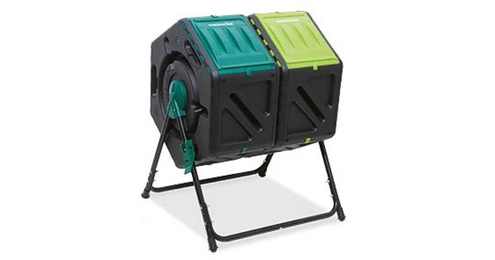 ALDI Gardenline Twin Tumbling Composter reviews