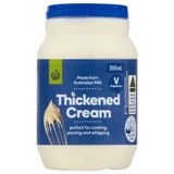 Woolworths Thickened Cream