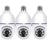 Emporium Hut Three Light Bulb Security Camera