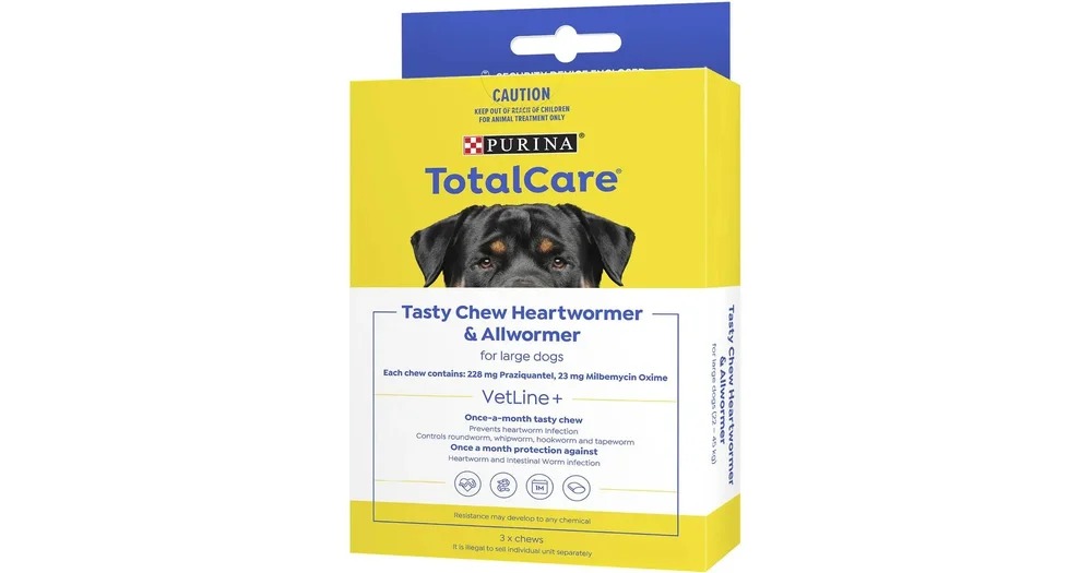 Heartworm and allwormer outlet tablets