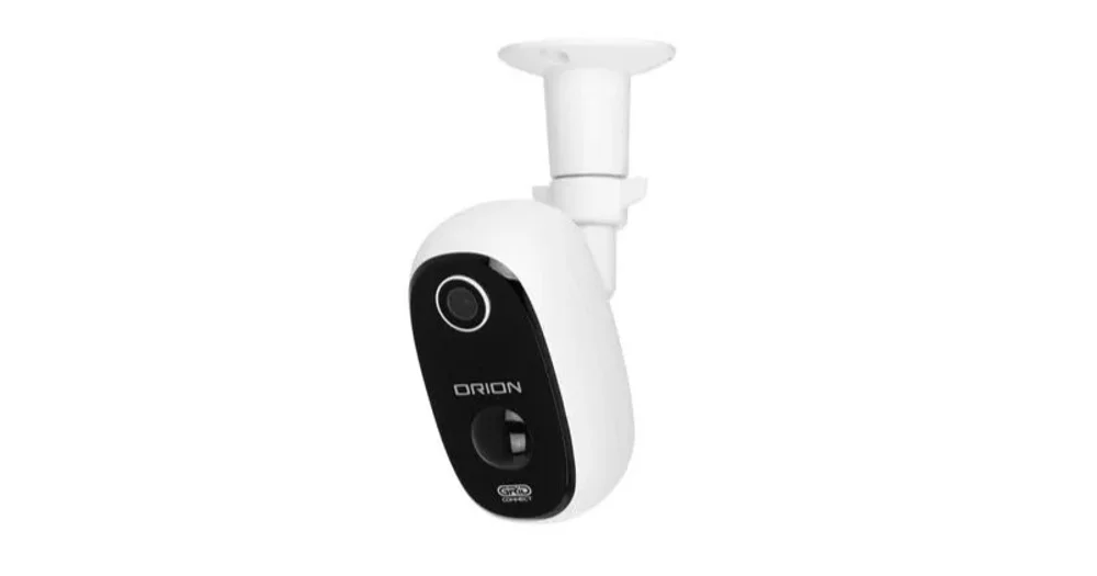 orion 1080p hd white grid connect smart outdoor security camera