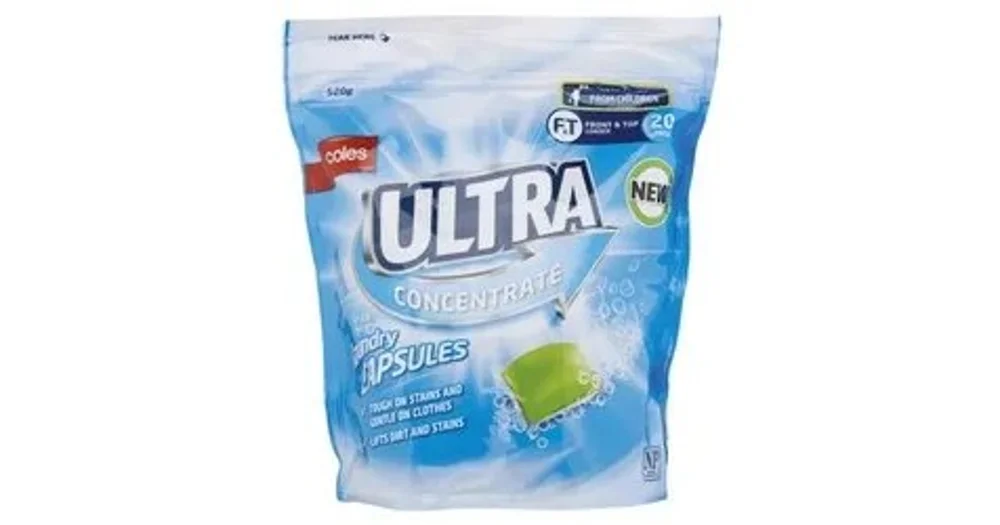 Coles Ultra Concentrate Laundry Liquid Capsules Questions