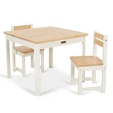 TikkTokk Little Boss Table & Chairs Square Set