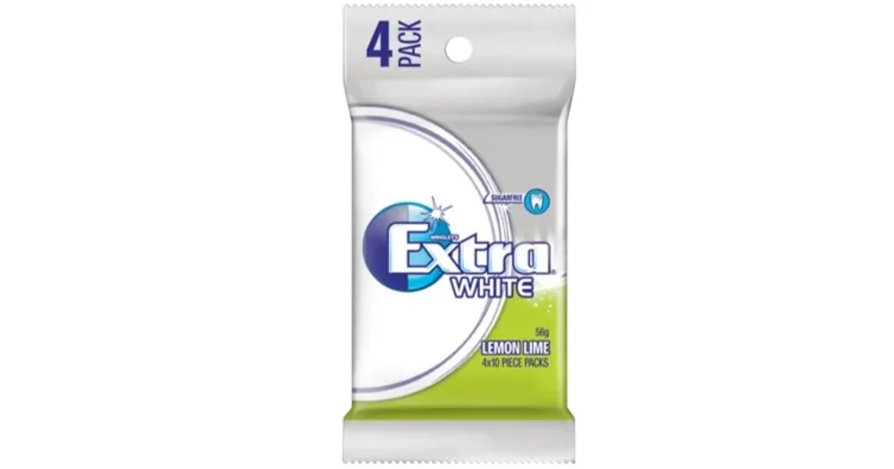 Wrigley's Extra White Lemon Lime Chewing Gum