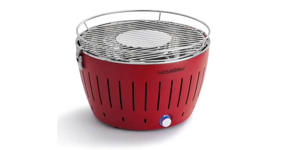 The German Lotusgrill brings smokeless BBQ to your home or apartment thanks  to its unique design, available now for purchase