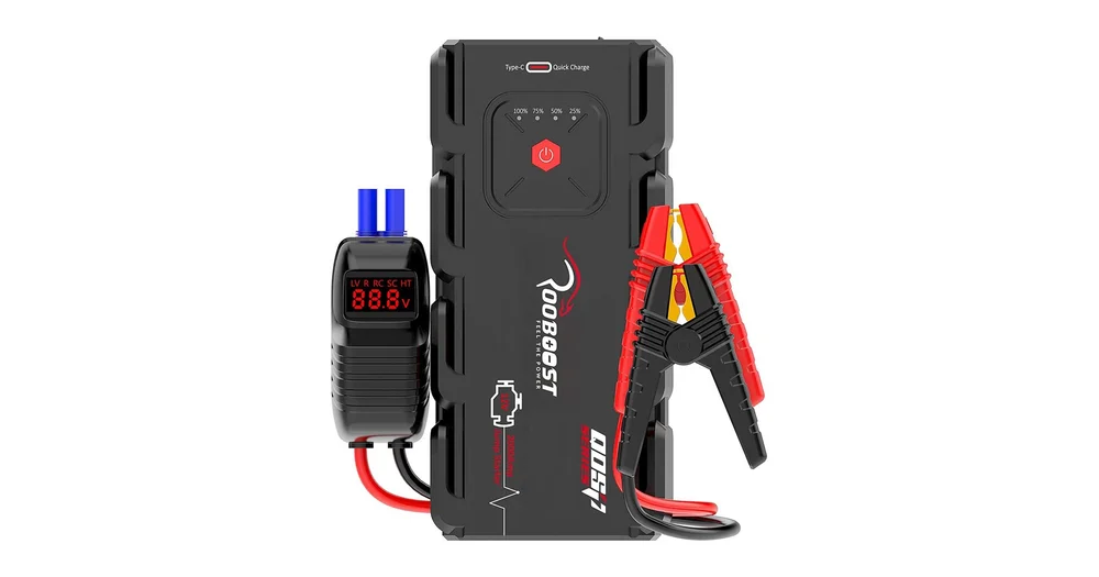 Rooboost 2000A Peak Extreme Safe Car Jump Starter reviews