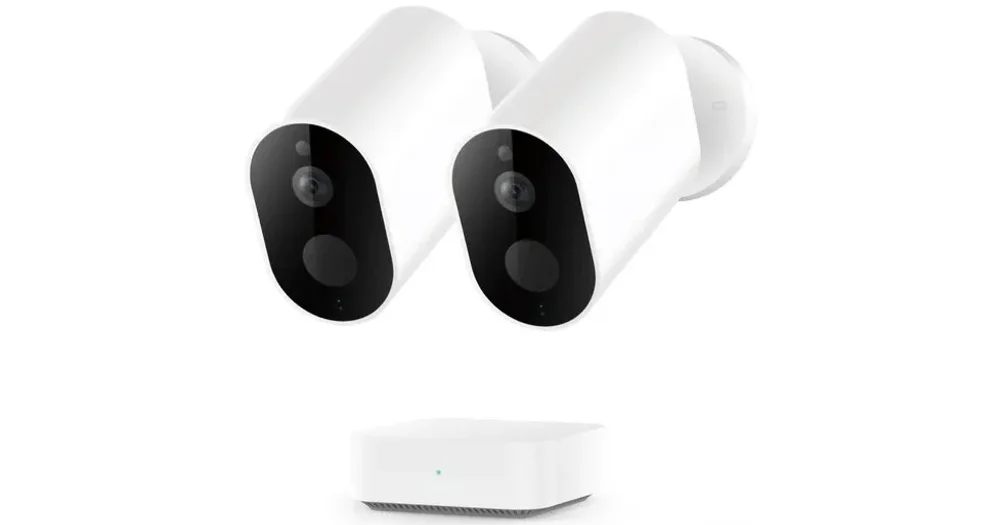 Xiaomi IMILAB EC2 WireFree Outdoor Camera & Gateway Bundle