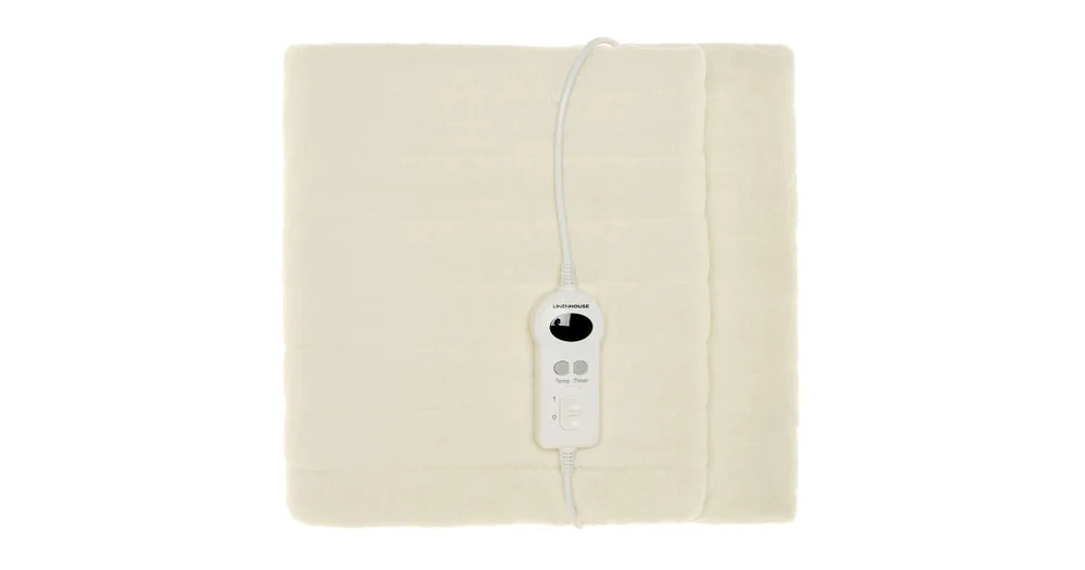 Linen House Plush Electric Heated Throw reviews
