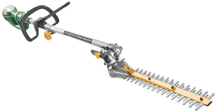 ozito electric pole hedge trimmer