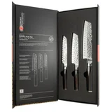 Baccarat Damashiro Emperor 3 Piece Santoku Knife Starter Set