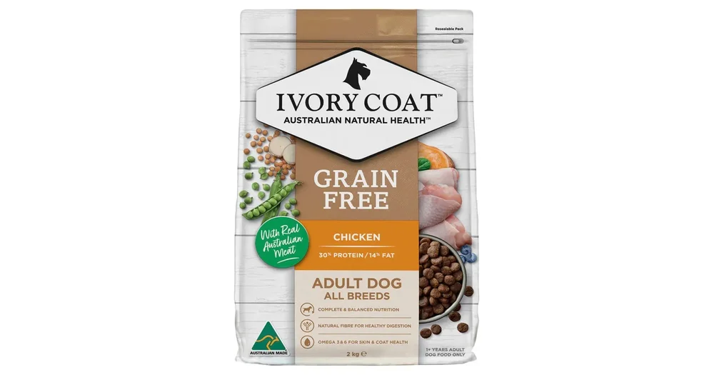 Ivory Coat Grain Free Adult All Breeds Dry Dog Food Chicken reviews