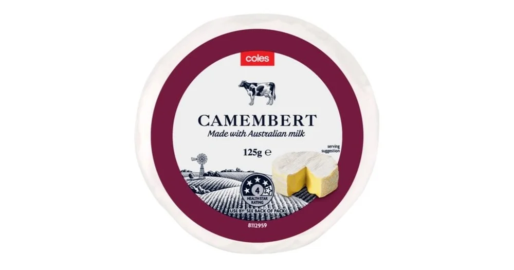 Coles Dairy Cheese Camembert Wrapped reviews