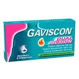 Gaviscon Dual Action Peppermint Tablets