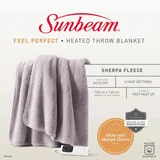 Sunbeam Feel Perfect Heated Throw Blanket