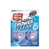 White King Power Clean In Cistern Bleach & Blue