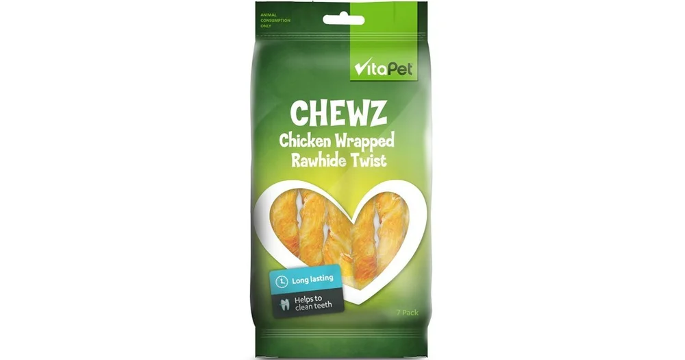 Vitapet Chicken Wrapped Rawhide Twist