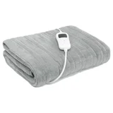 Luxor Heated Electric Throw Rug Coral Fleece Snuggle Blanket