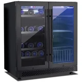 Husky Riserva Collection Double Door Dual Zone 168L Wine Cabinet