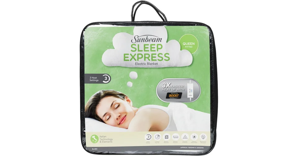 Sleep express best sale fitted electric blanket