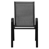 Temple & Webster Living Fusion Mirabella Outdoor Dining Chairs (Set of 4)