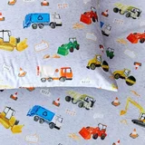 Adairs Kids Truck Town Multi Fitted Sheet Set