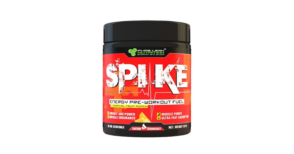 Pure Lean Nutrition Spike Pre Workout High Performance Energy Fuel ...
